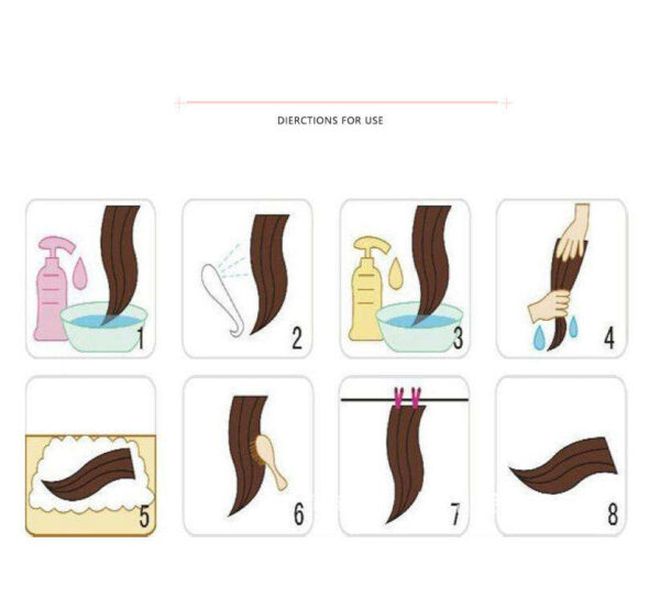 Front Lace Chemical Fiber Long Curly Hair European And American Wig Headgear - Image 7