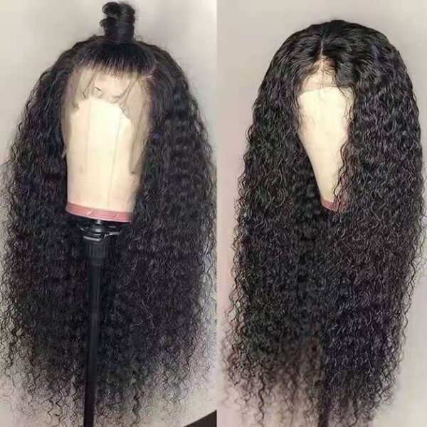 Front Lace Chemical Fiber Long Curly Hair European And American Wig Headgear - Image 6
