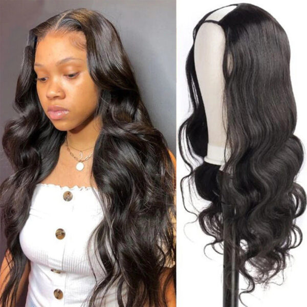 Forever Glueless Body Wave U Part Wigs 150 Density Brazilian - Image 9