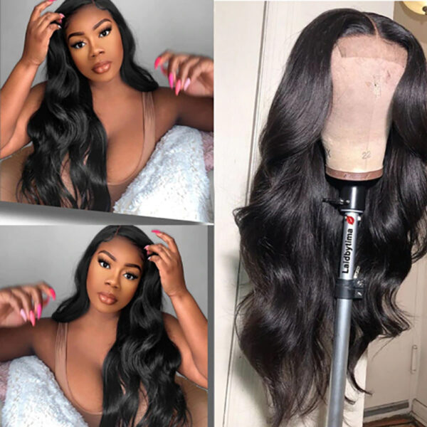 Medium Length Curly Hair Large Wave Chemical Fiber Head Cover - Image 3